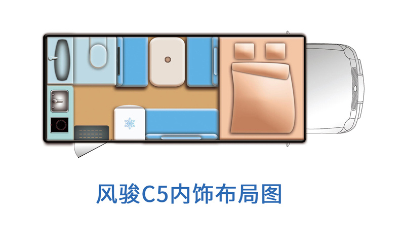 多少人因为大床“翻牌”这款房车